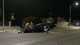 LIVE Fatal Crash near Jones and Alta  Las Vegas [upl. by Kired]