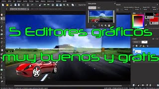 5 Editores gráficos muy buenos y open source  Editores gráficos que quizá no conocías [upl. by Clardy503]