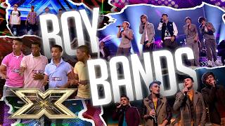 The ULTIMATE Boy Band compilation  The X Factor UK [upl. by Jaynes94]