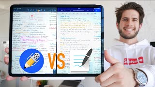 Notability vs Goodnotes 5  The Best iPad Note Taking App 2019  KharmaMedic [upl. by Nitsrek]