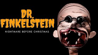 Dr Finkelstein Nightmare Before Christmas  Halloween Makeup Tutorial [upl. by Yecak448]