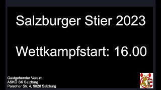 Live Stream  Gewichtheben Salzburger Stier 2023 [upl. by Ahsiel]