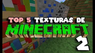 TOP 5 PACKS DE TEXTURAS PARA MINECRAFT 1131  DESCARGA 2 [upl. by Lahcsap884]