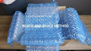 How2Pack with Pregis AirSpeed® HC Inspyre Film  The Block and Brace Method [upl. by Flavian]