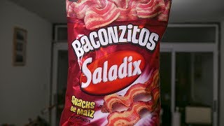 Review Baconzitos Saladix sabor panceta [upl. by Ailugram349]