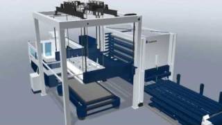 TRUMPF Lagersysteme Aufbau Funktionen und Erweiterungen des TruStore Kompaktlagers [upl. by Kinghorn]