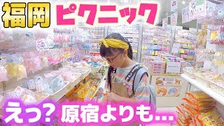 福岡の原宿ピクニックでスクイーズ♪え？原宿よりも・・・1000円福袋も購入 [upl. by Ais664]