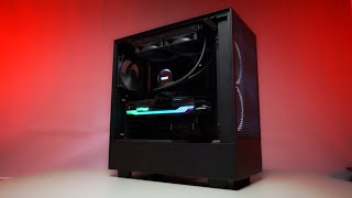 NZXT H5 Flow Full Build [upl. by Eidurt482]