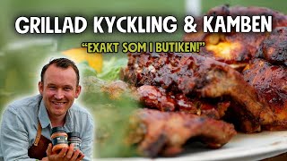 Grillade revbensspjäll och helgrillad kyckling  Ett Gott Land [upl. by Gaw]