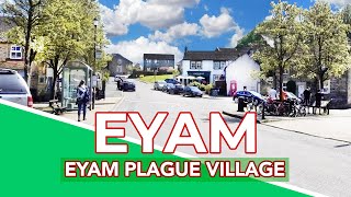 EYAM  Full tour of Eyam plague village including museum hall plague cottages and church [upl. by Inalan348]