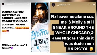 EBK JUVIE SAYS OBLOCK TY MUNNA DIDNT KILL HIS LIL BROTHER “NOBODY CLAIMED THAT”😱‼️ [upl. by Kaufmann]