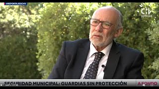 Guardias Municipales contra el Crimen Organizado Senador Flores en Reportaje de CHV [upl. by Akirahs]