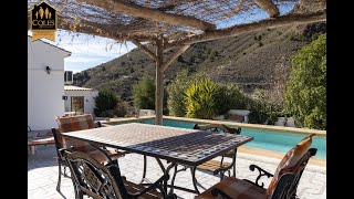 ORI3C02  Striking cortijo in Oria with garage pool Jacuzzi amp stunning mountain views  €209950 [upl. by Yesnel]