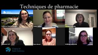 Présentation Techniques de pharmacie CegepBC [upl. by Annaihs]