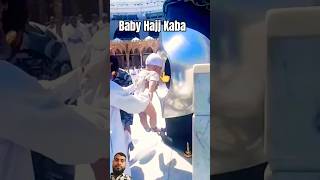 Baby Hajji hajj beautiful funny kaba cutebaby macca baby cute art love shortsfeed [upl. by Valenba]