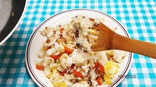 Trying Out BBC Egg Fried Rice Recipe Video [upl. by Lledner]