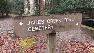 Smoky Mountains National Park  Daisytown amp a Cemetery at Elkmont Tennessee [upl. by Pontius]