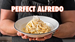 Making The Perfect Fettuccine Alfredo 3 Ways [upl. by Collbaith]