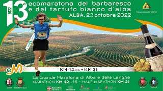 Live 13° Ecomaratona del Barbaresco e del Tartufo bianco dAlba 2022 [upl. by Aihselat]