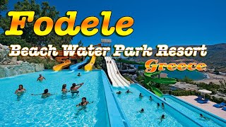 Fodele Beach amp Water Park Holiday Resort 5 Crete  Greece [upl. by Heath938]