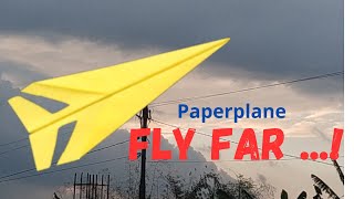 How to make a world record paper airplane easy and super fast to fly long distances [upl. by Nariko]