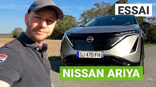 Essai Nissan Ariya  un SUV électrique presque parfait [upl. by Naul]