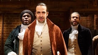 Hamilton Review LinManuel Mirandas Hip Hop Take On A Founding Father [upl. by Ariaj]