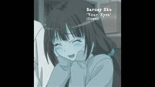 Barney Sku  Your Eyes Slowed  Official Audio [upl. by Levin]