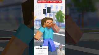 HELP Steve VS Mutant Zombie Attack  Funny Animation minecraft steve minecraftanimation shorts [upl. by Ydnelg645]