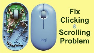 How to Fix Mouse LeftClick Problem – Logitech Pebble M350 [upl. by Lynne130]