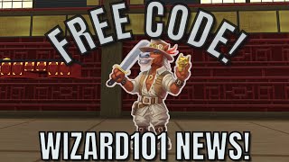 FREE CODE CRAFTING THE QUARTERMANE STANDEE Wizard101 News [upl. by Dnomal213]