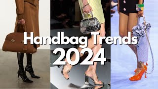 Top 10 Handbag Trends 2024 [upl. by Ossie758]