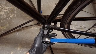 How To Install Square Taper Bottom Bracket Cartridge Bike Blogger [upl. by Clerc]