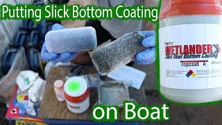 Putting Wetlander on a Boat  Top Coat Application [upl. by Atinob]