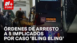 Fiscalía de Edomex obtiene 5 órdenes de aprehensión por caso Bling Bling  Las Noticias [upl. by Okoyik]