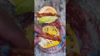 Wendy’s Jr Bacon Cheeseburger  The Best Fast Food Burger of all time [upl. by Eirameinna]