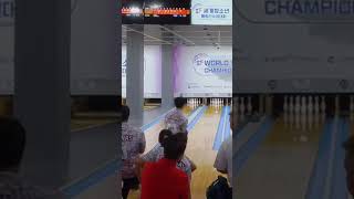 2024 IBF World Youth Championship  Mixed Team  Marc Custodio BowlerX BrighterMags bowling [upl. by Arick]