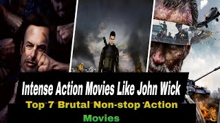 Top 7 Best Nonstop Action Movies On Netflix  New Hollywood Movies 2024  Movies like John Wick [upl. by Welles]