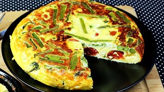 SPARGEL FRITTATA  vegetarisch und low carb [upl. by Fedora]