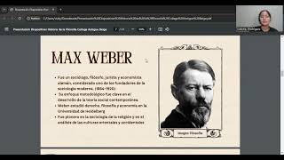 Perspectiva teóricaMarx Weber y Durkheim [upl. by Denoting]