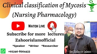 Clinical classification of mycosis [upl. by Hersch490]