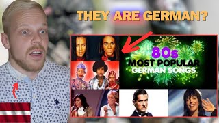 Latvian Reacts To Most Popular German Songs from 1980 to 1989 [upl. by Letnohc]