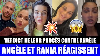 RAPH ET TIFFANY ANNONCE LE VERDICT DE LEUR PROCÈS SARAH FRAISOU JUBILE ANGELE amp RANIA RÉAGISSENT [upl. by Yedoc823]