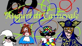 Auguri divertenti di Buon Carnevale [upl. by Lacefield]