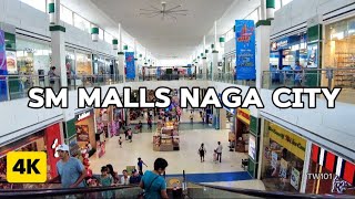 SM MALLS NAGA CITY CAMARINES SUR BICOL REGION WALKING TOUR IN 4K [upl. by Tremann]