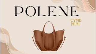 ReviewUnboxing Túi Polène Paris Cyme Mini EDITION TEXTURED CAMEL giá tốt  chất lượng tốt  nên mua [upl. by Stouffer]