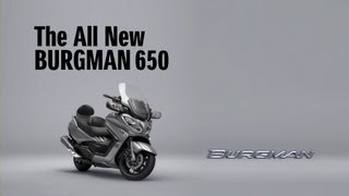 2013 SUZUKI BURGMAN 650Executive Technical Overview [upl. by Seymour229]