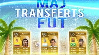 FUT13  MAJ Transferts 1  ÉTÉ 2013 Falcao Tevez Neymar [upl. by Ullyot]