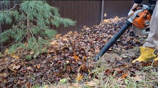 Leaf blower Stihl SH 86 [upl. by Kelcey93]