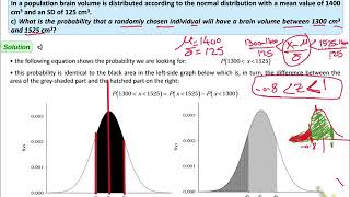 Biostatistics  UniDeb Seminar 5 Part 2 Solved problems Standard Normal Distribution [upl. by Trask]